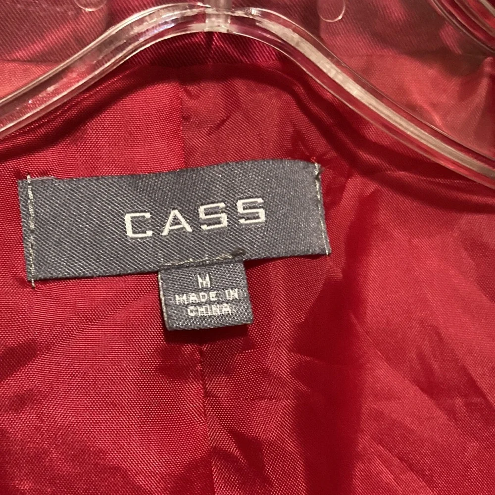 ⚫️⚫️ Cass Women’s Fitted Blazer (size M) - Picture 6 of 8